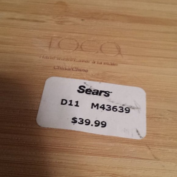 Vintage Large Wooden Toca Salad or Fruit Bowl Gently Used - Picture 2 of 4